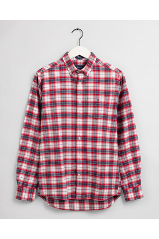 Chemise regular - Rouge