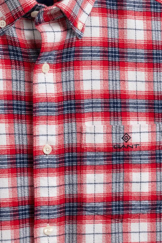 Chemise regular - Rouge