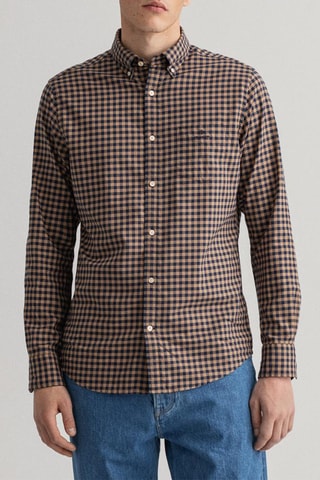 Chemise regular - Kaki