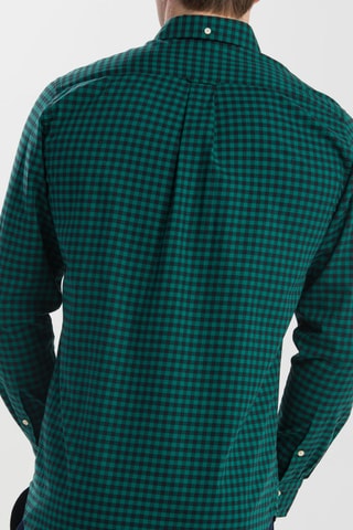 Chemise straight - Vert foncé