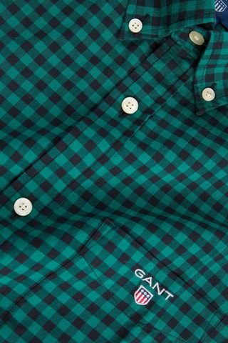 Chemise straight - Vert foncé