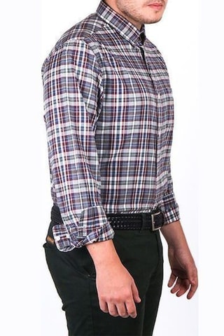 Chemise regular - Bleu cobalt