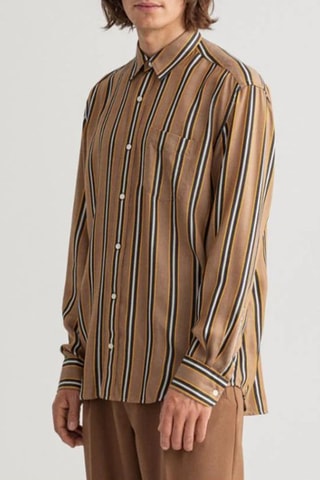 Chemise relaxed - Marron