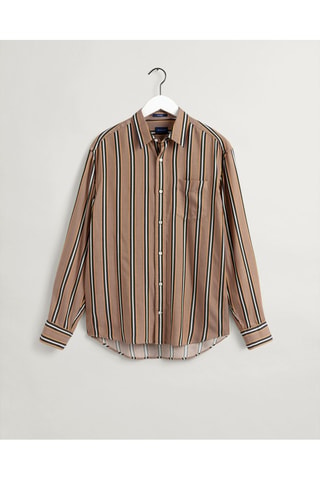 Chemise relaxed - Marron