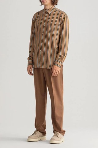 Chemise relaxed - Marron