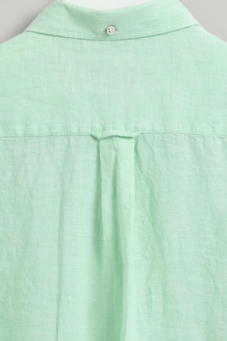Chemise regular en lin - Vert d’eau