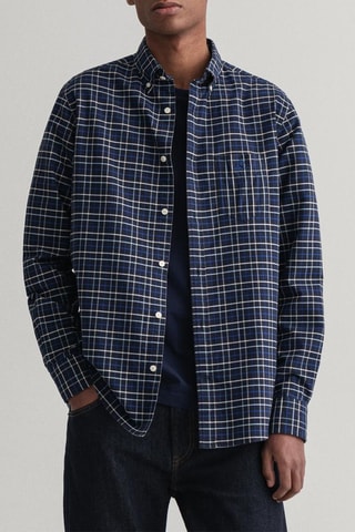 Chemise regular - Bleu marine