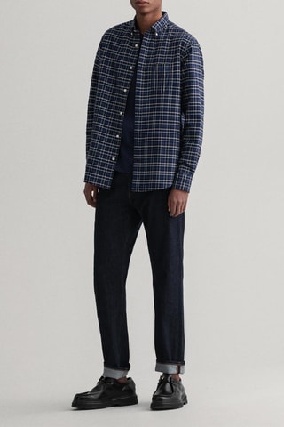 Chemise regular - Bleu marine