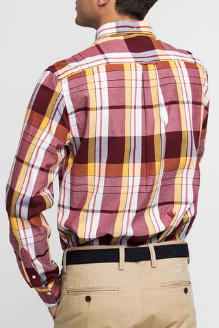 Chemise regular - Rouge