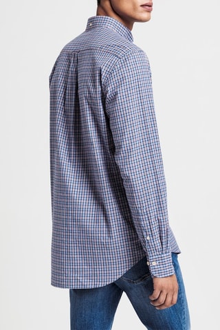 Chemise regular - Bleu pétrole