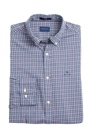 Chemise regular - Bleu pétrole