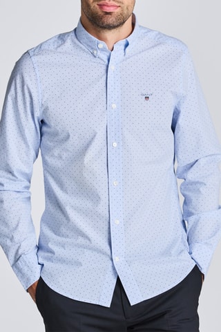 Chemise slim - Ciel