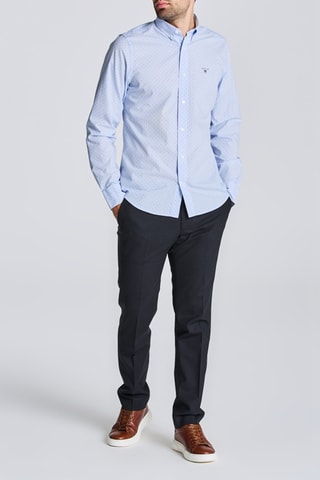 Chemise slim - Ciel
