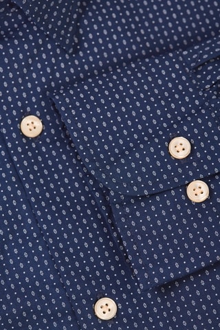 Chemise slim - Bleu marine