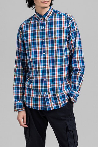 Chemise regular - Bleu