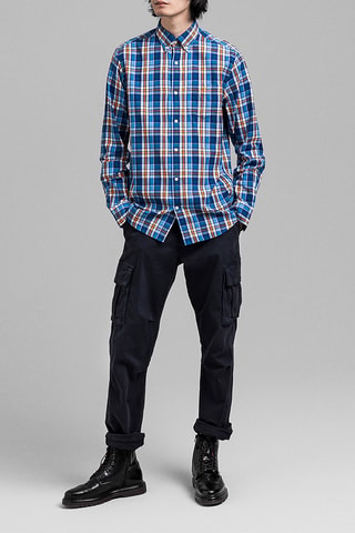 Chemise regular - Bleu