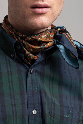 Chemise regular - Vert foncé