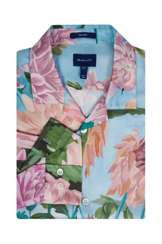 Chemise regular en soie - Rose