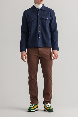 Chemise regular - Bleu nuit