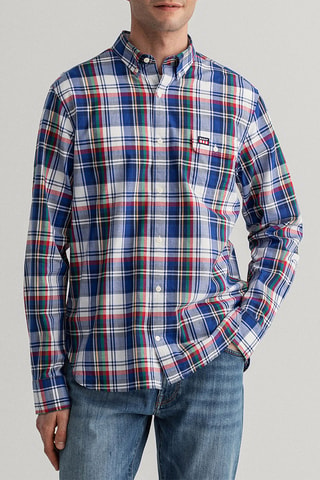 Chemise regular - Bleu marine