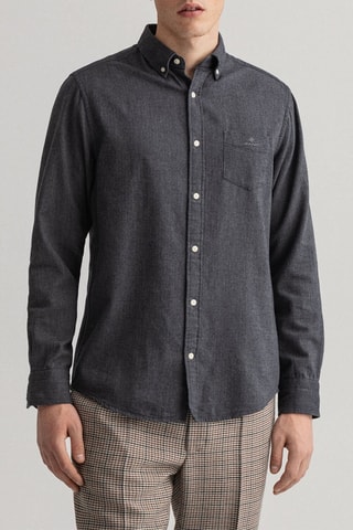 Chemise regular - Anthracite