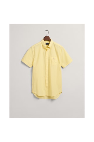 Chemise regular - Jaune