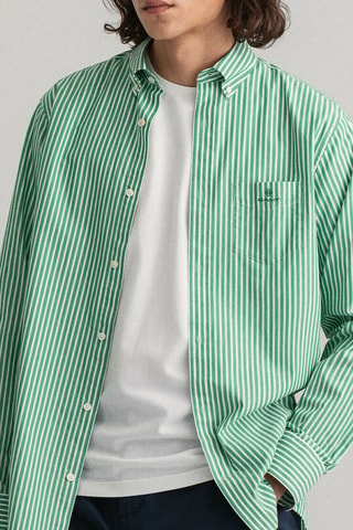 Chemise regular - Vert foncé