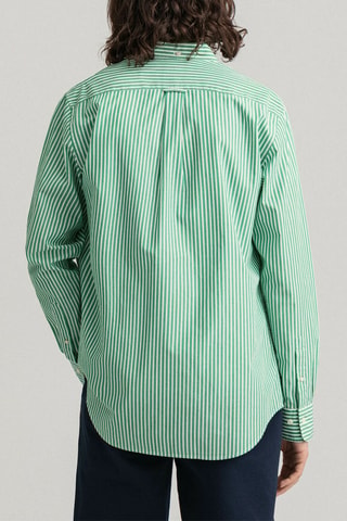 Chemise regular - Vert foncé