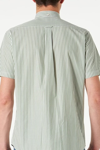 Chemise straight - Kaki