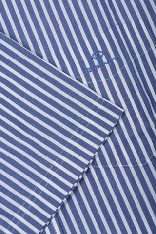 Chemise regular - Bleu foncé et blanc