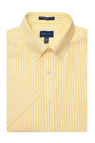Chemise regular - Jaune et blanc