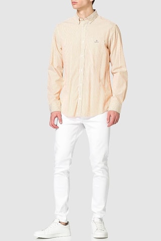 Chemise regular - Jaune
