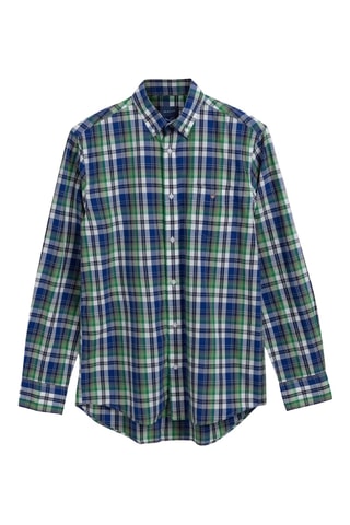 Chemise regular - Vert foncé