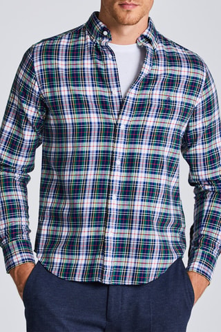 Chemise regular - Bleu roi