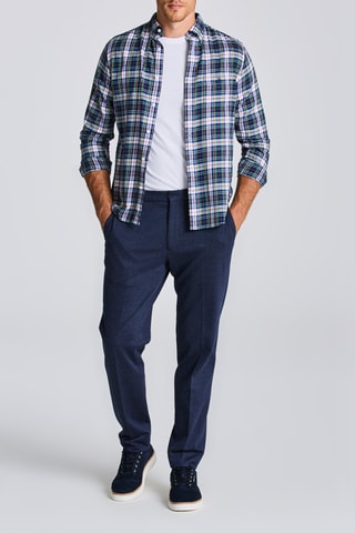 Chemise regular - Bleu roi