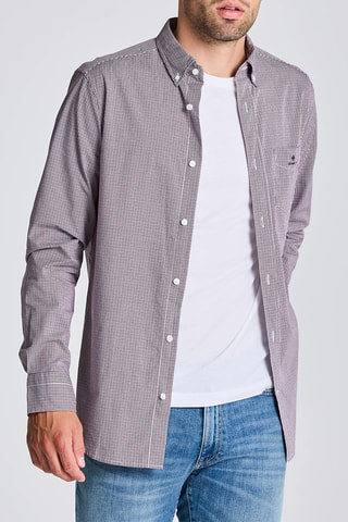Chemise regular - Rouge