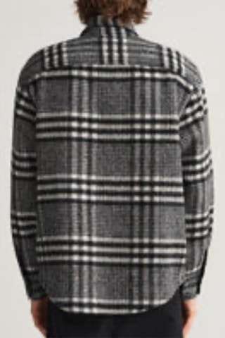 Surchemise en laine - Noir