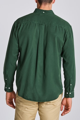 Chemise regular - Vert foncé