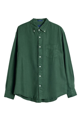 Chemise regular - Vert foncé