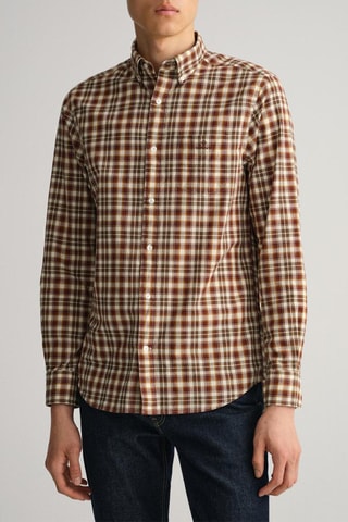 Chemise regular - Marron