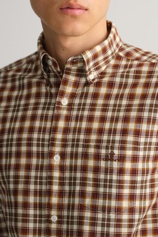 Chemise regular - Marron