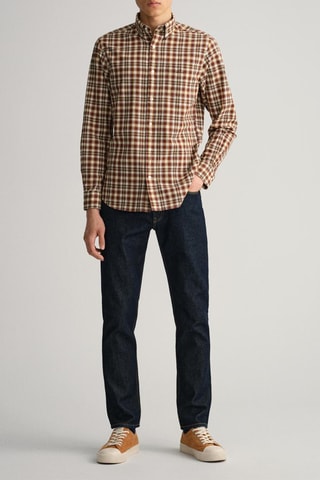 Chemise regular - Marron