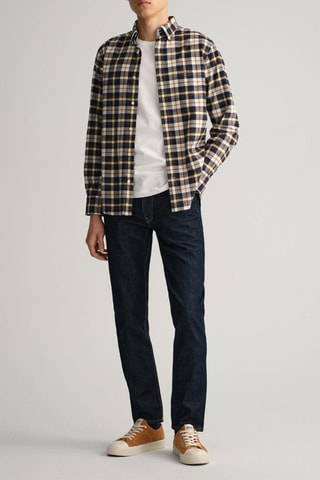 Chemise regular - Ecru