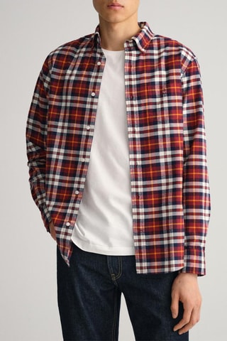 Chemise regular - Rouge