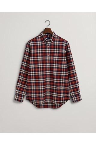 Chemise regular - Rouge