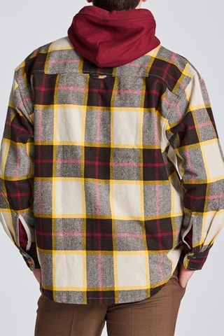 Surchemise en laine - Marron