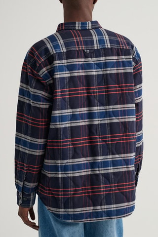 Chemise oversize - Bleu marine