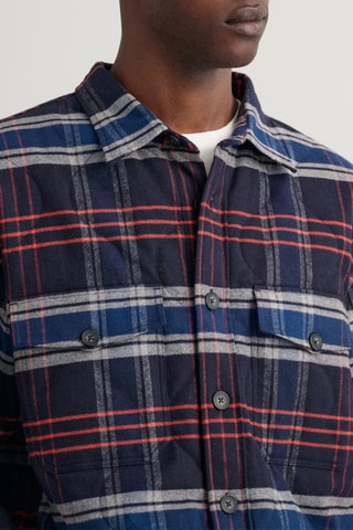 Chemise oversize - Bleu marine