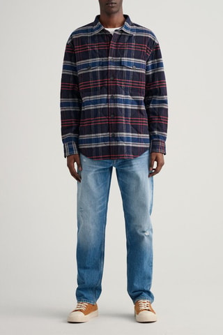 Chemise oversize - Bleu marine