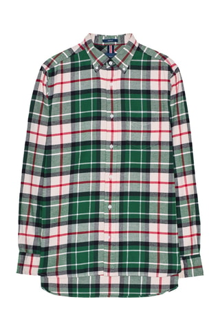 Chemise regular - Vert foncé